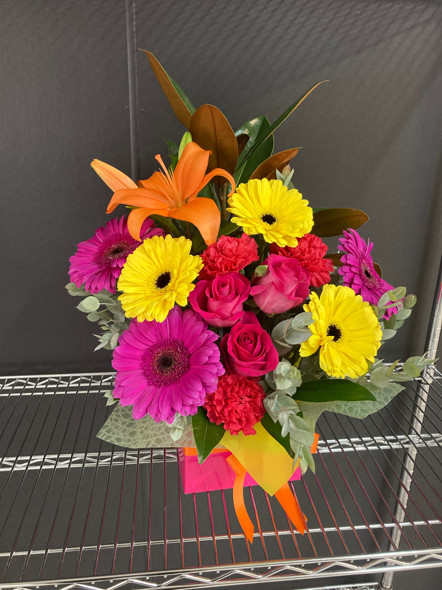 Bright Boxed Arrangements